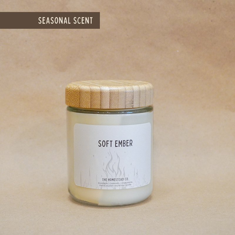 Soft Ember Candle