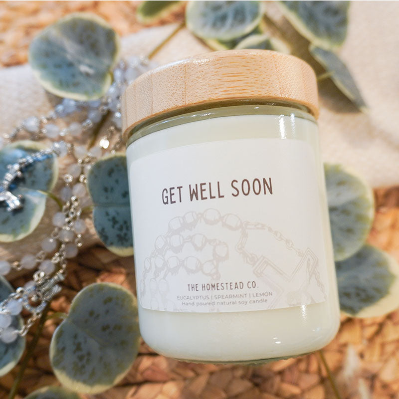 "Get Well" Gifting Candle