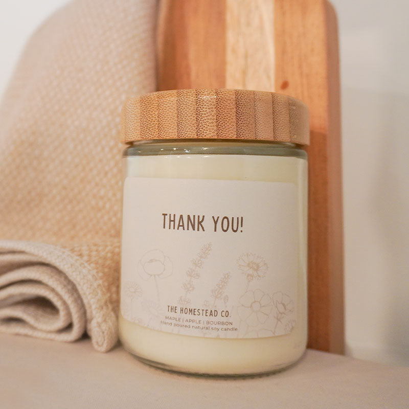 "Thank You" Gifting Candle