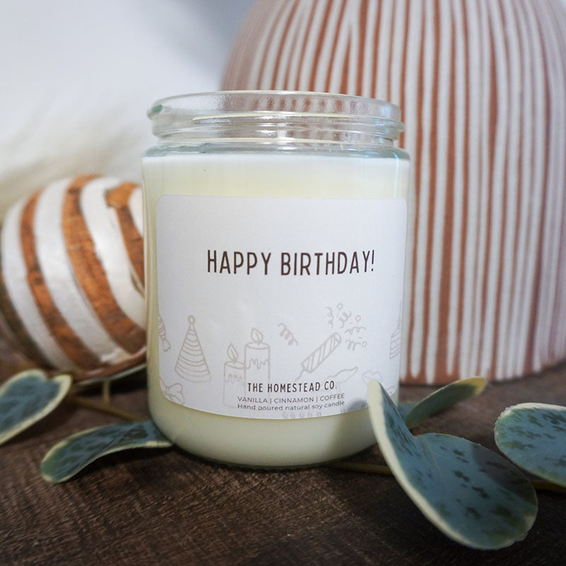 "Happy Birthday" Gifting Candle