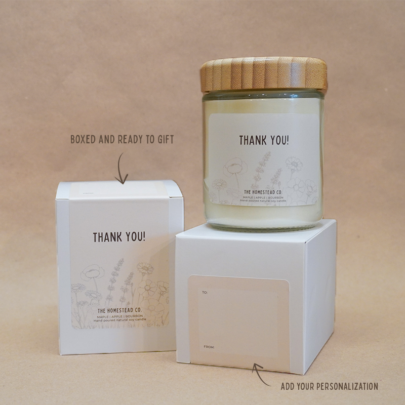 "Thank You" Gifting Candle