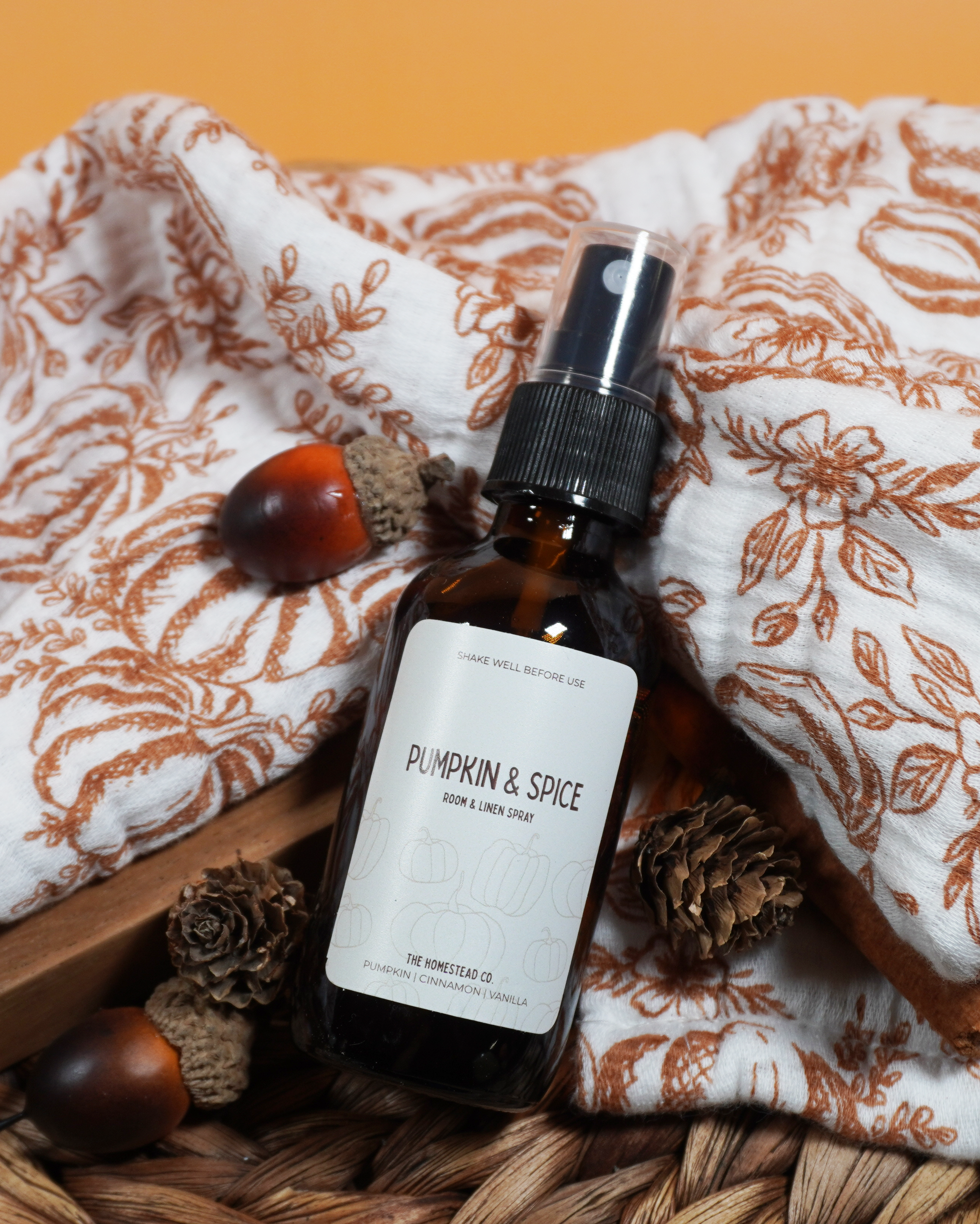 Pumpkin and Spice Room/Linen Spray - 2oz