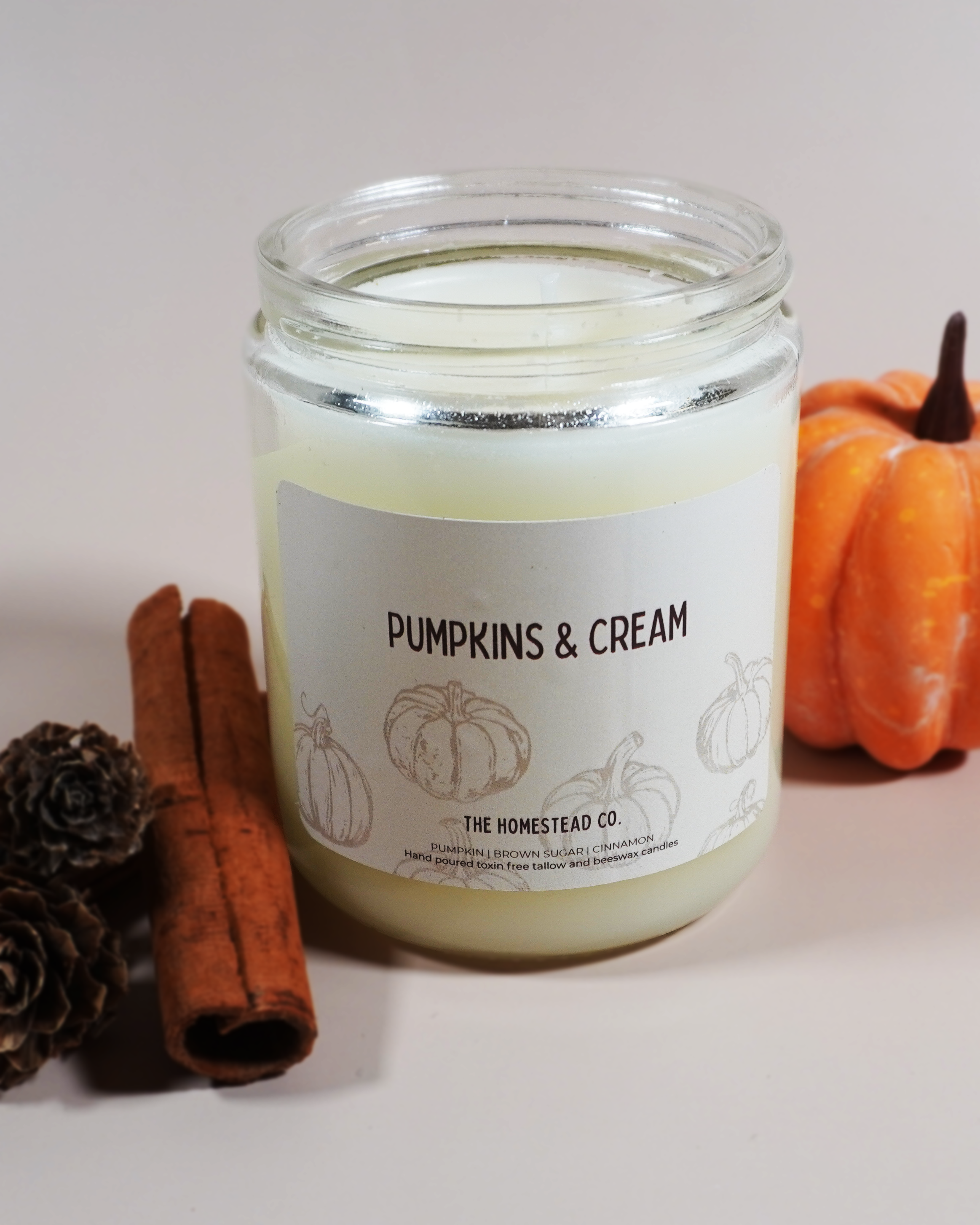 Pumpkins and Cream Candle