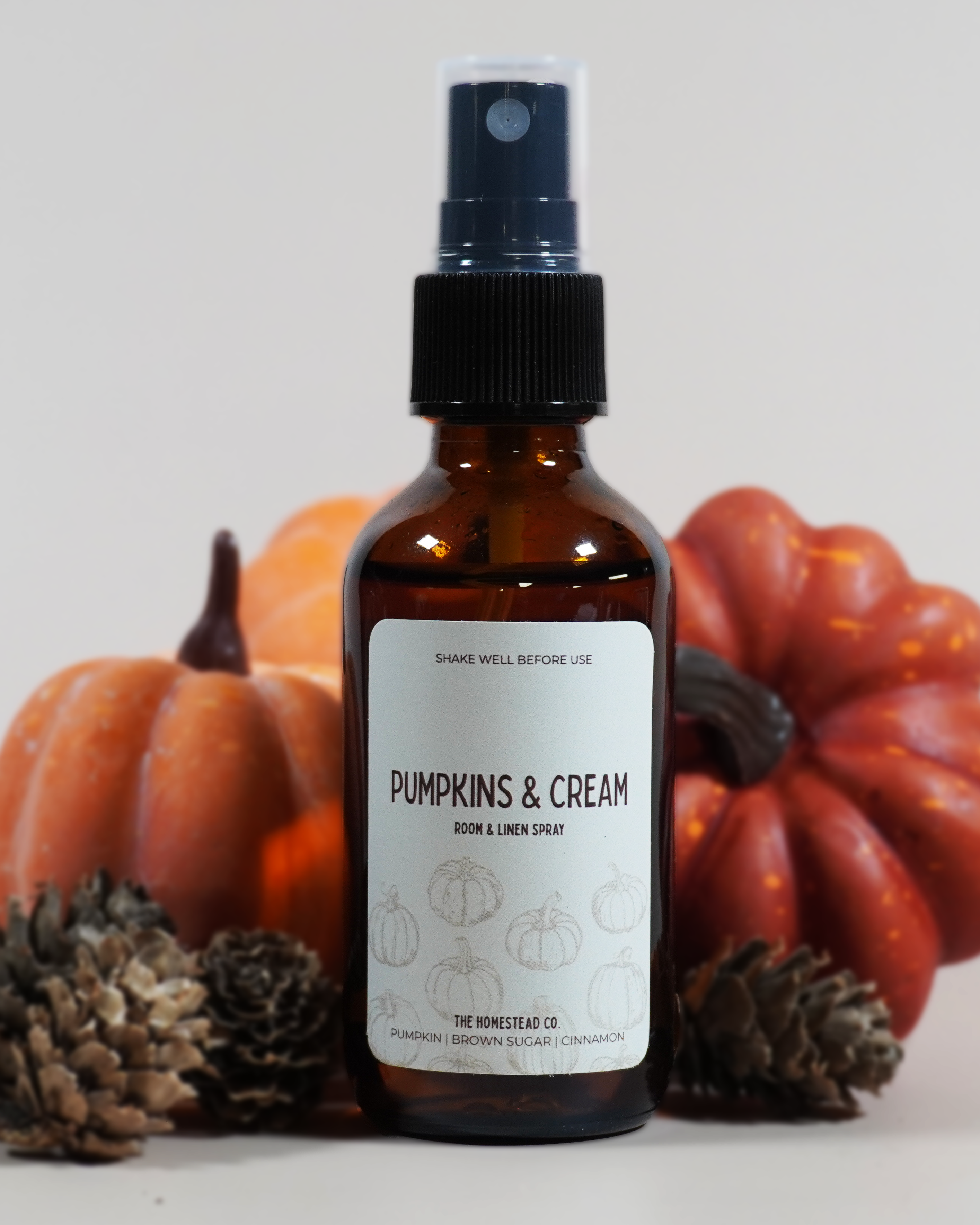 Pumpkins and Cream Room/Linen Spray - 2oz