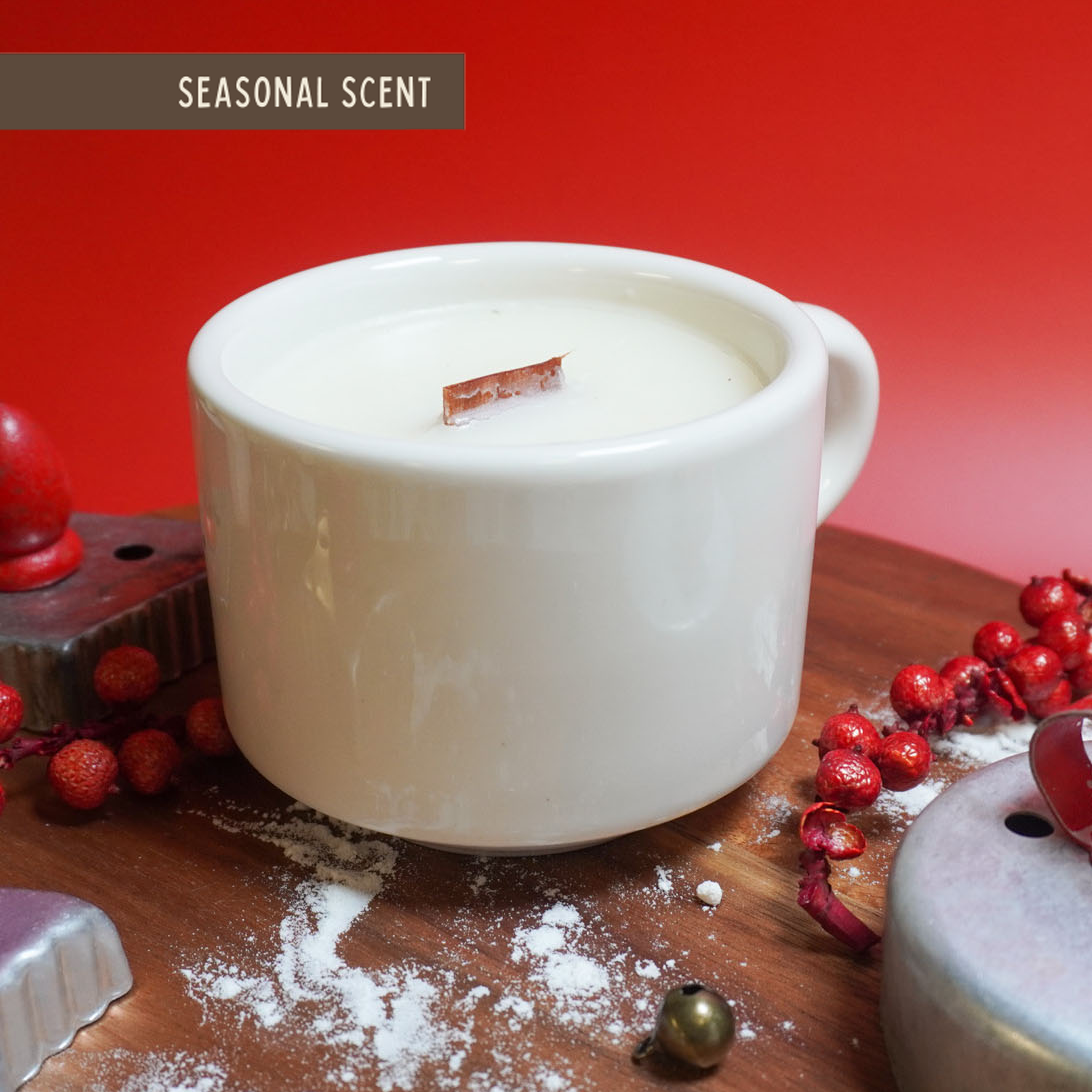 Cup of Cheer Coffee Mug Candle