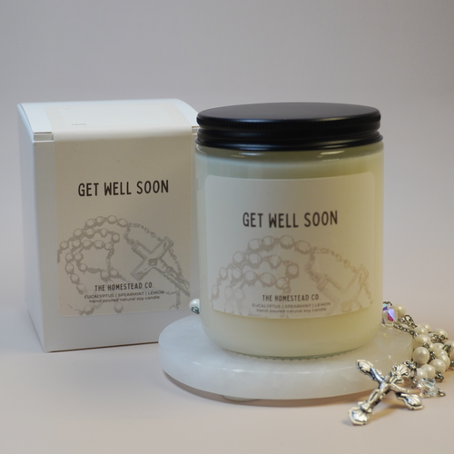 "Get Well" Gifting Candle