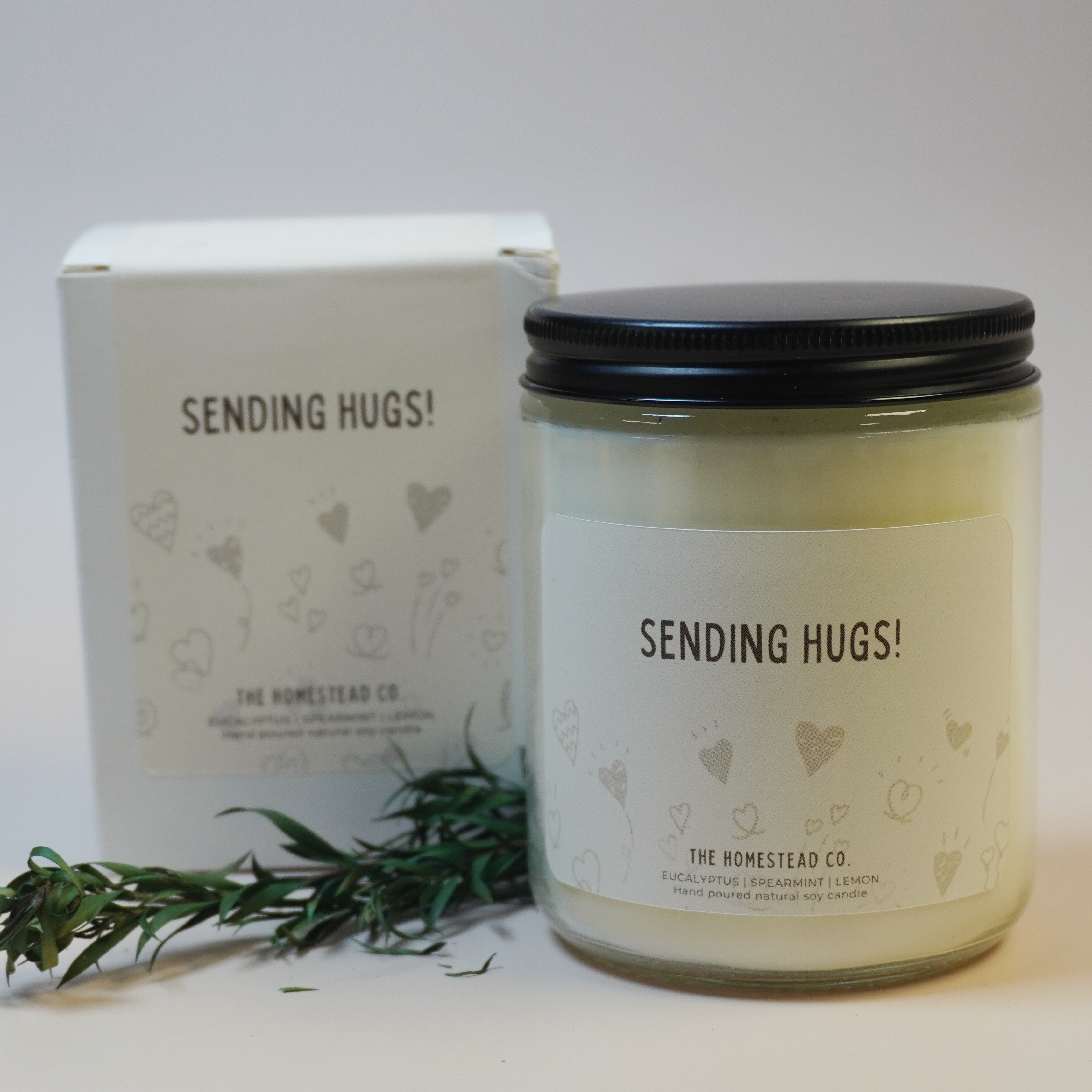 "Sending Hugs" Gifting Candle