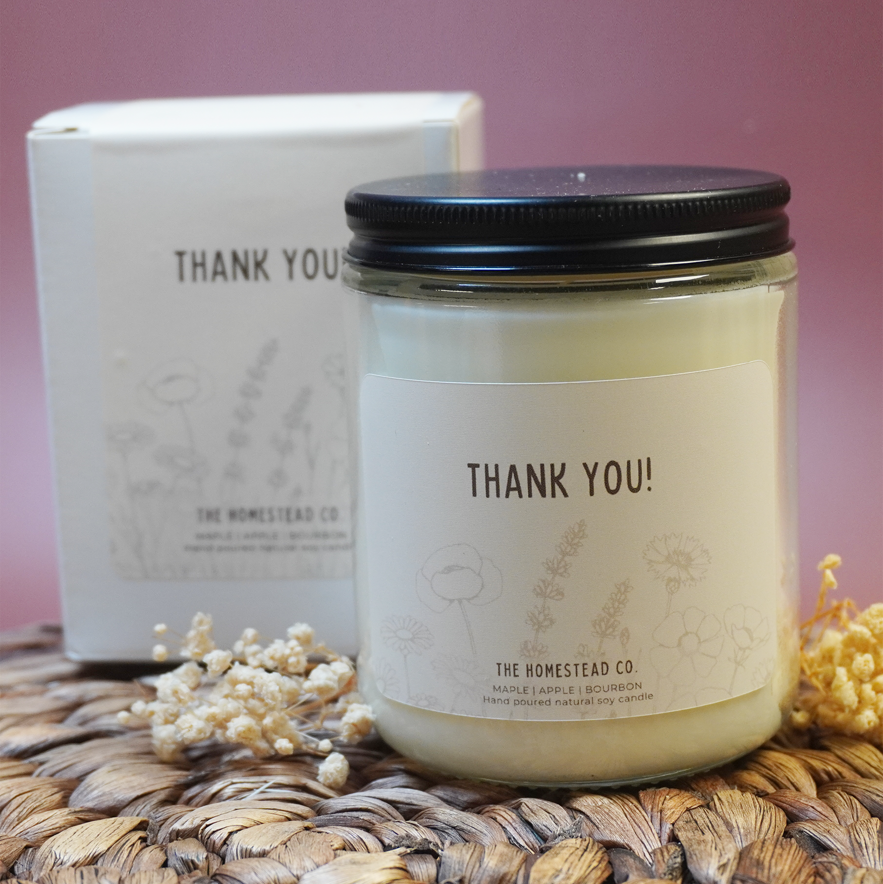 "Thank You" Gifting Candle