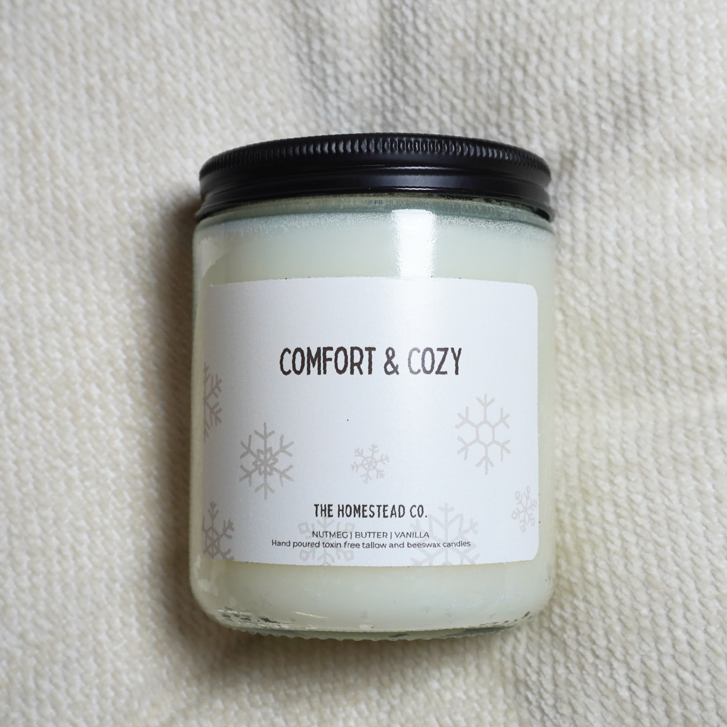 Comfort and Cozy Candle