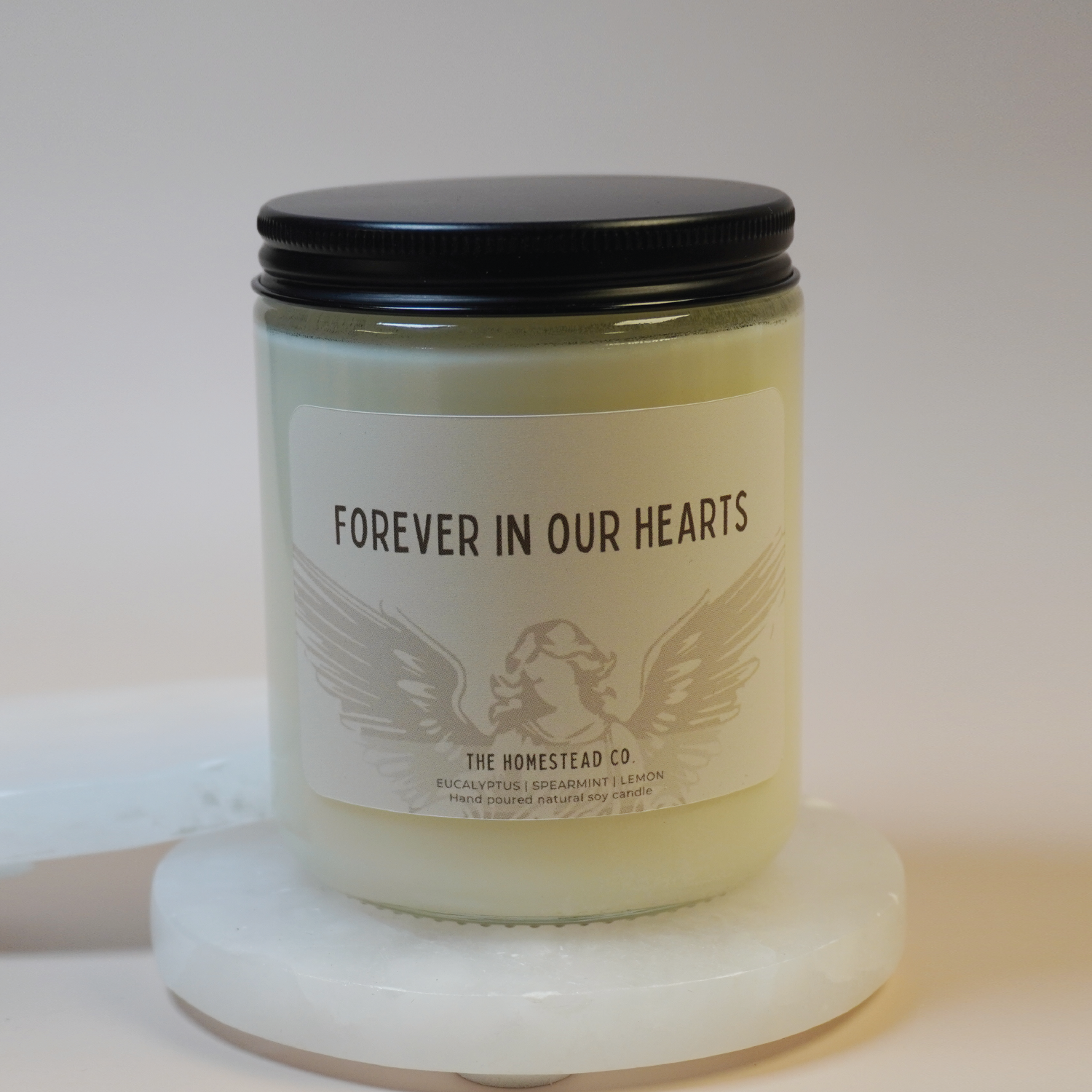 "Forever in our Hearts" Gifting Candle