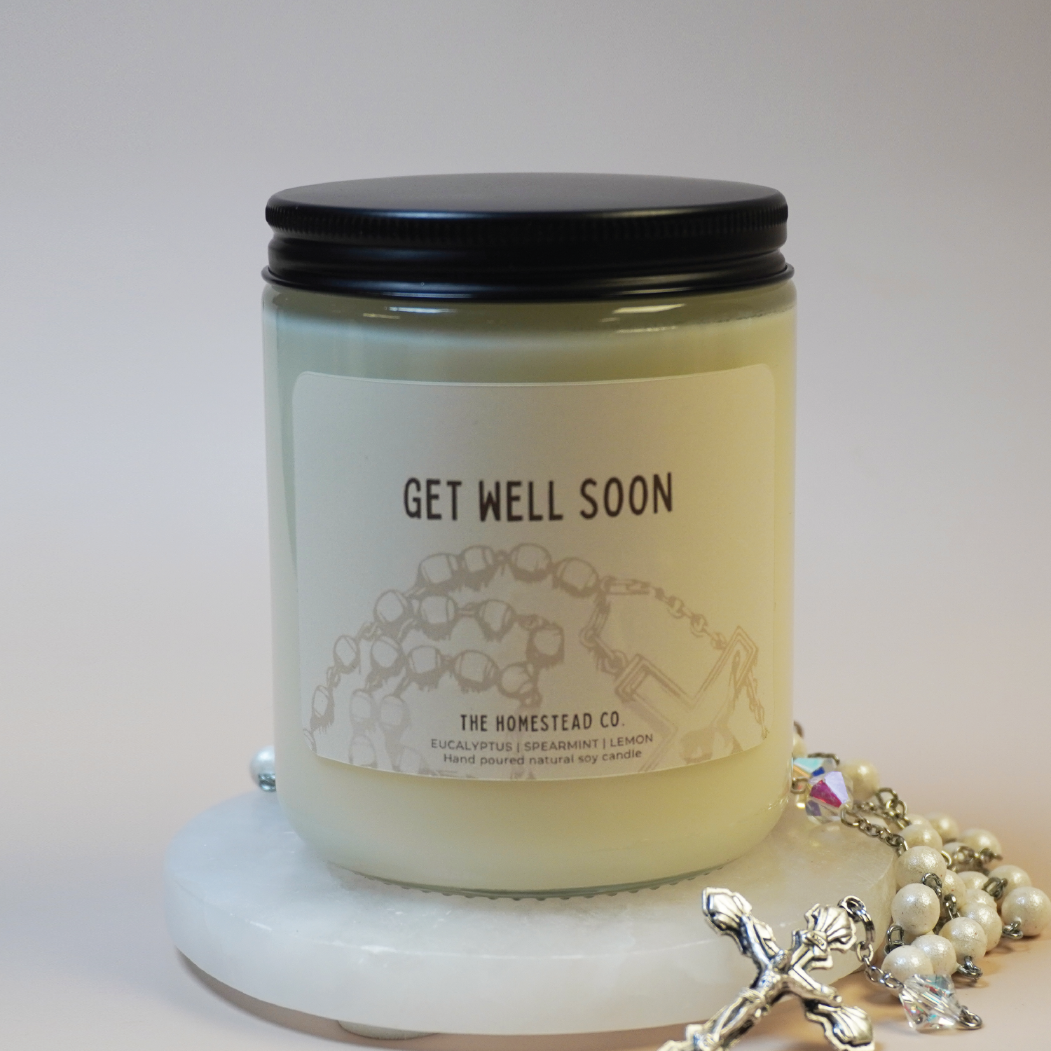 "Get Well" Gifting Candle